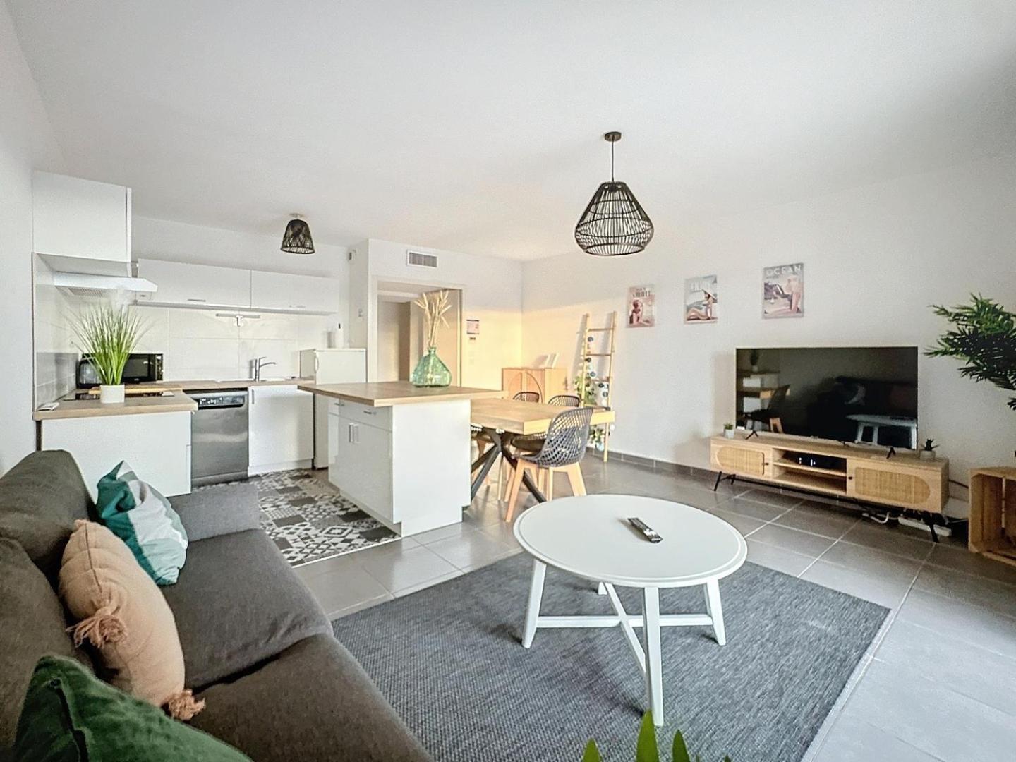 Apartament App Le Golf T3 Terrasse Wifi Pkg Béziers Zewnętrze zdjęcie